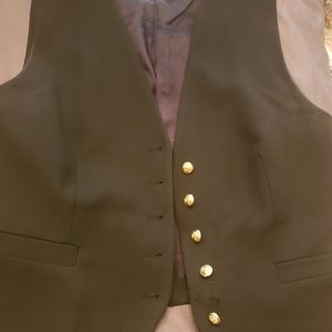 Women's Zara black cotton vest